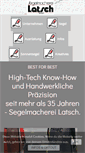 Mobile Screenshot of latsch-segel.de